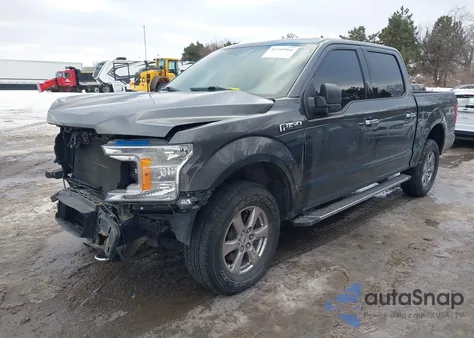 2018 Ford F-150 Xlt from USA, damaged, VIN 1FTEW1EG0JFB56506